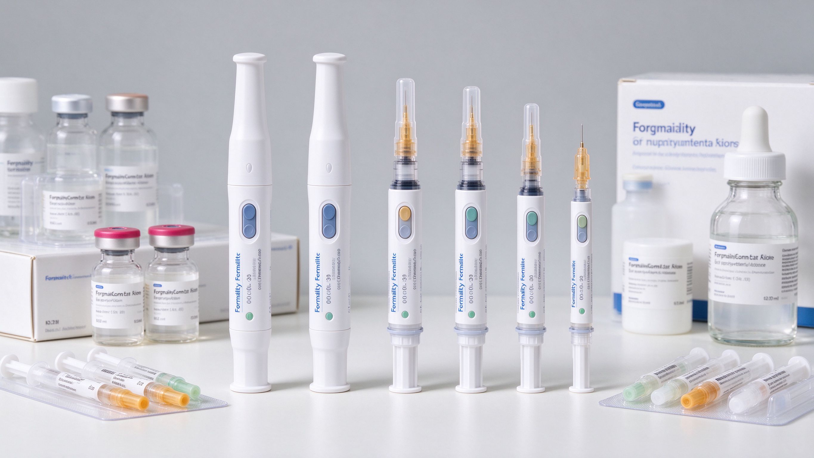 生育药物注射笔和激素治疗用品