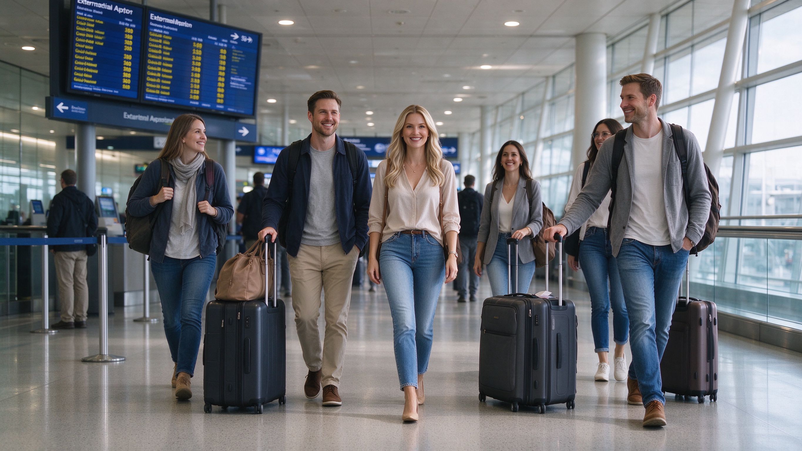 国际机场出发开启代孕之旅