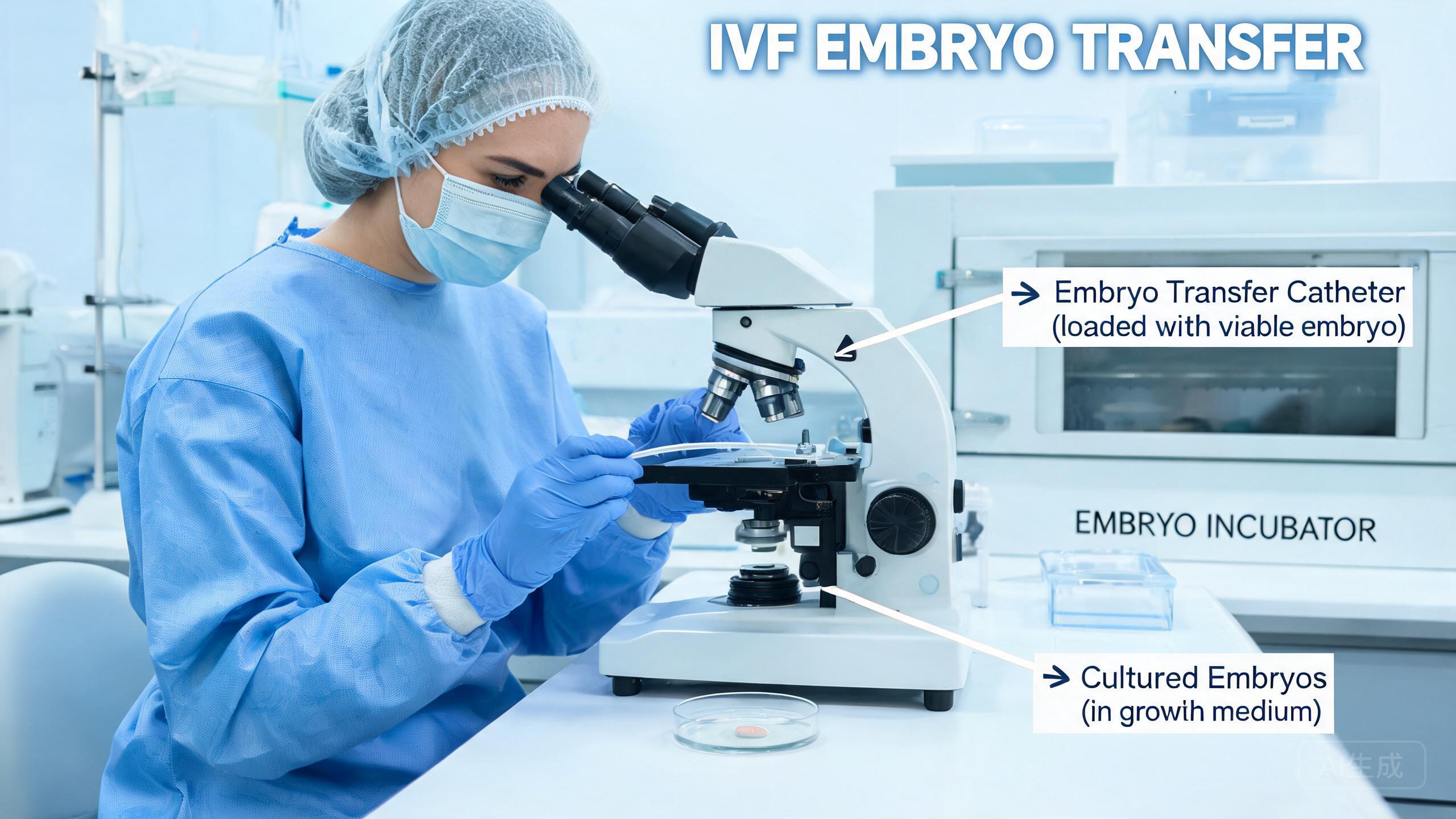 IVF 诊所实验室胚胎移植